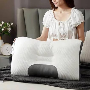 Pillow Cotton Soybean Fiber Pillow Core Neck Protection Help Sleep Bedding