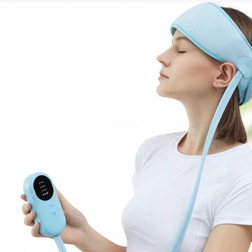 Electric Scalp Massager, Head Massager for Headache Relief with Heat, Air Bag Kneeding Massage, and Vibration for a 360 Degree Relaxation Experience