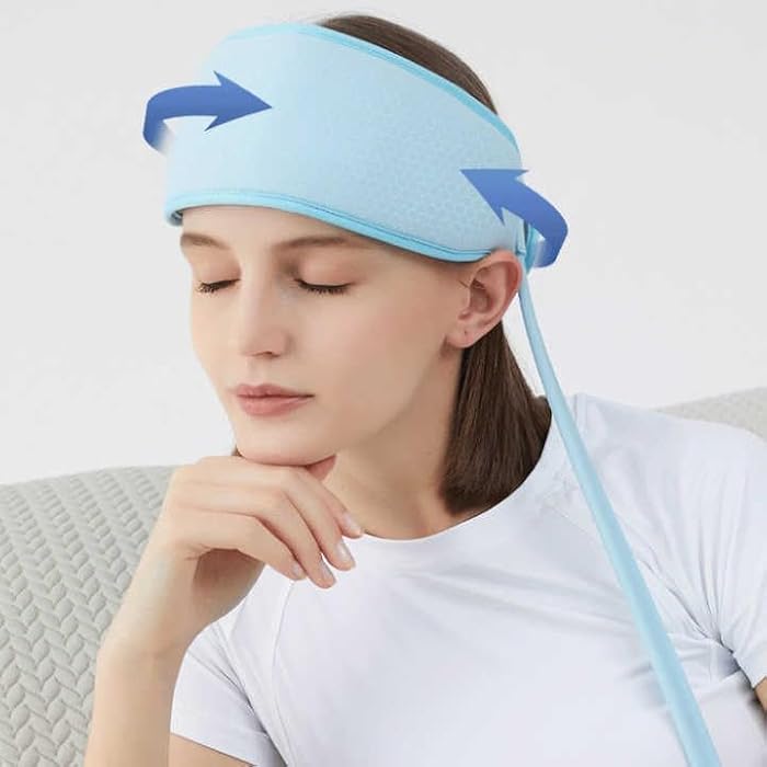 Electric Scalp Massager, Head Massager for Headache Relief with Heat, Air Bag Kneeding Massage, and Vibration for a 360 Degree Relaxation Experience