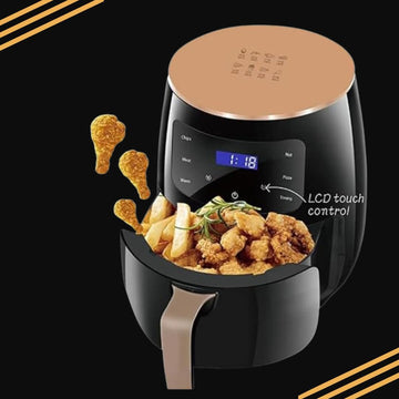 Air Fryer Silver Crest Digital touch Multifunction 6L