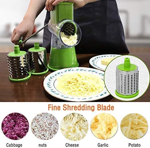 3-in-1 Portable Juicer, Spice Grinder & Drum Grater