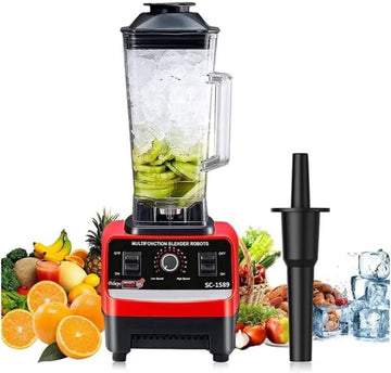 Silver Crust Blender Juicer Heavy Duty For Precision Blending Food Processing Ice