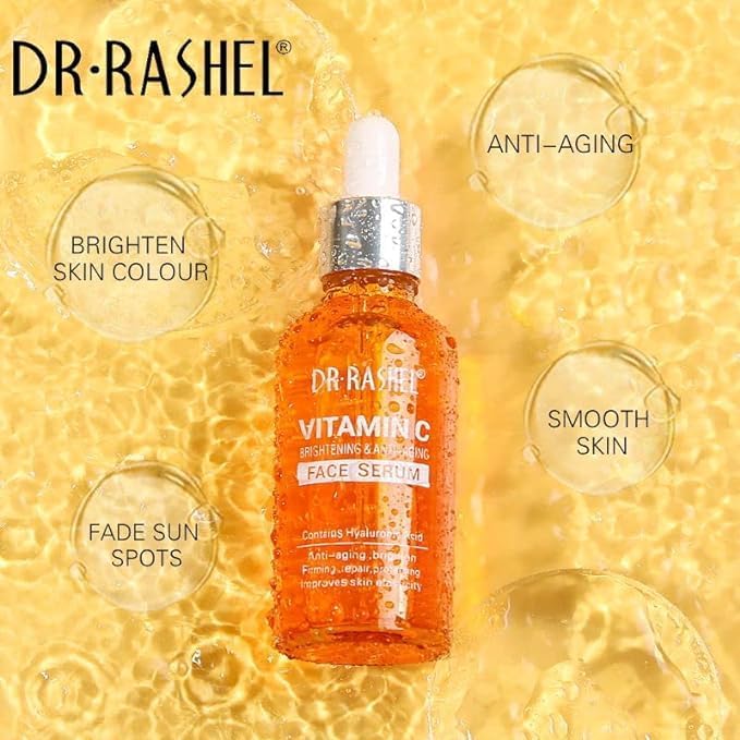 Dr Rashel Vitamin C Brightening and Anti-Aging Facial Kit 500g 5-Piece