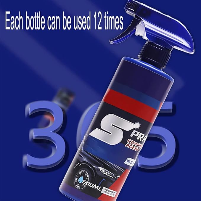 3 in 1 Ceramic Car Coating Spray High Protection Universal Quick Car Coating Spray