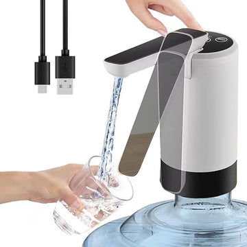 Water Pump Dispenser, Water Dispenser Electric Bottle USB Charging Automatic Drinking Pump for Universal 3-5 Gallon Bottle for Outdoor ＆ Indoor