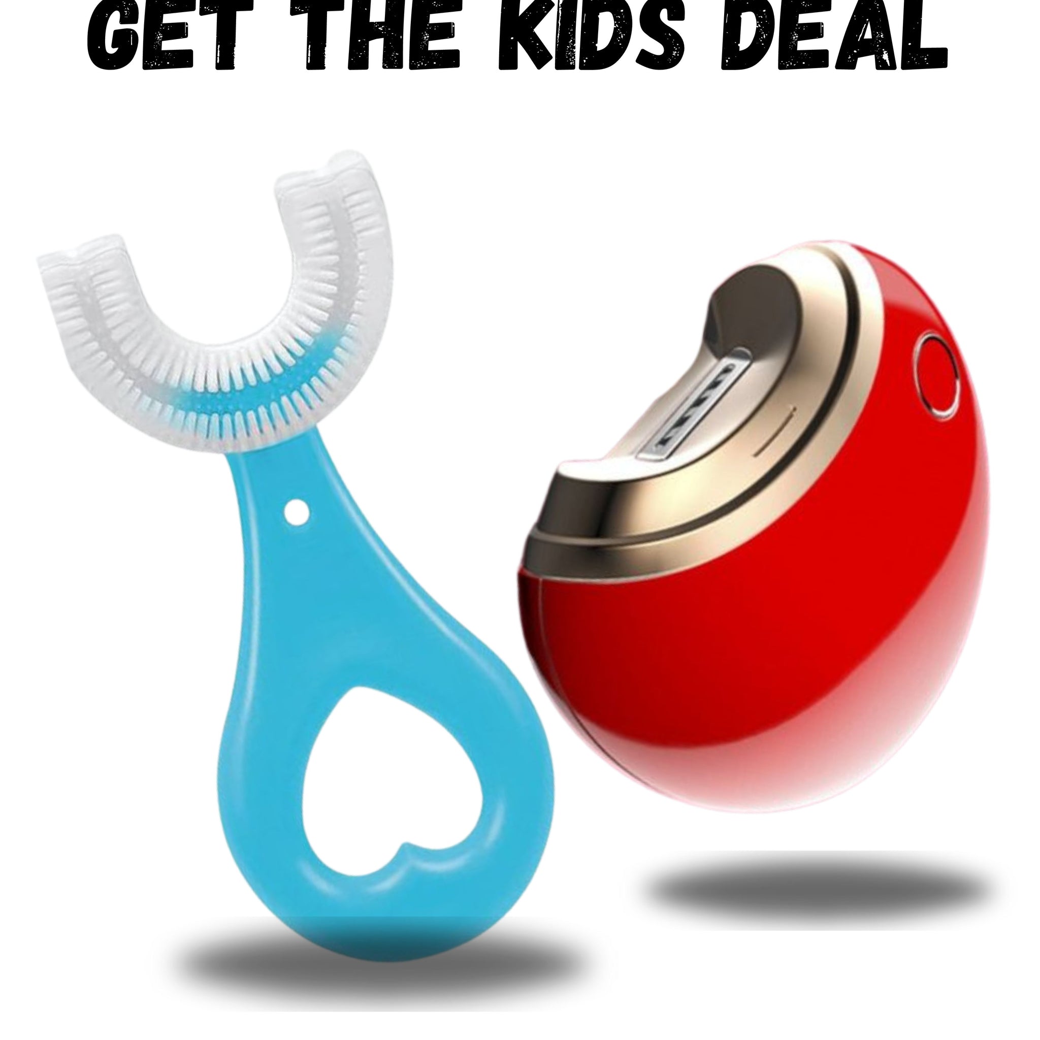 Fun & Safe Kids Toothbrush and Electric Nail Clipper Set