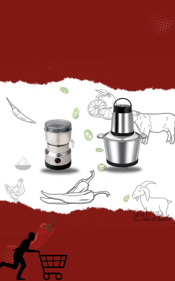 2-in-1 Spice Grinder & Meat Chopper – Your Kitchen’s New Best Friend!