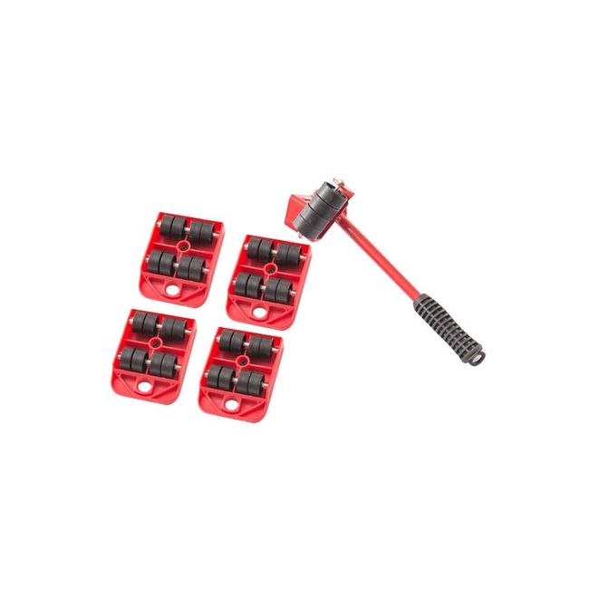 Furniture Mover Tool Set Red/Black