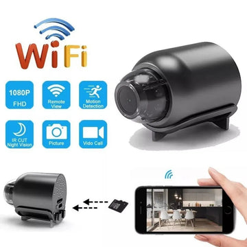 🔍 Wireless WiFi Spy Camera - Invisible Security, Total Protection 🏠